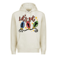 Oatmeal Heather let's get lit Premium Hoodie - MaliasSmallBusiness