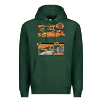 Sports Green custom name kitchen tools Premium Hoodie - MaliasSmallBusiness
