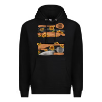 Black custom name kitchen tools Premium Hoodie - MaliasSmallBusiness