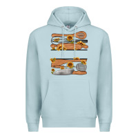 Blue Mist custom name kitchen tools Premium Hoodie - MaliasSmallBusiness