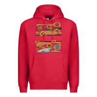 Cardinal custom name kitchen tools Premium Hoodie - MaliasSmallBusiness