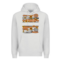 Dove Grey custom name kitchen tools Premium Hoodie - MaliasSmallBusiness
