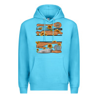 Ocean Blue custom name kitchen tools Premium Hoodie - MaliasSmallBusiness