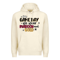 Sandshell on game day we wear maroon and gold Premium Hoodie - MaliasSmallBusiness