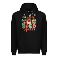 Black sped squad Premium Hoodie - MaliasSmallBusiness