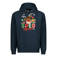Navy sped squad Premium Hoodie - MaliasSmallBusiness
