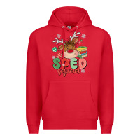 Red sped squad Premium Hoodie - MaliasSmallBusiness