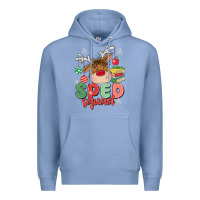 Colony Blue sped squad Premium Hoodie - MaliasSmallBusiness