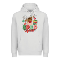 Dove Grey sped squad Premium Hoodie - MaliasSmallBusiness