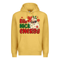 Antique Gold big nick energy Premium Hoodie - MaliasSmallBusiness