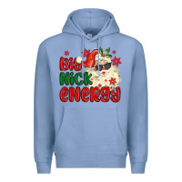 Colony Blue big nick energy Premium Hoodie - MaliasSmallBusiness