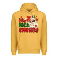 Mustard big nick energy Premium Hoodie - MaliasSmallBusiness
