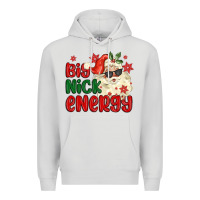 Dove Grey big nick energy Premium Hoodie - MaliasSmallBusiness