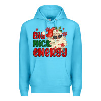 Ocean Blue big nick energy Premium Hoodie - MaliasSmallBusiness