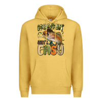 Antique Gold hookin' ain't easy Premium Hoodie - MaliasSmallBusiness