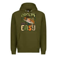 Army Green hookin' ain't easy Premium Hoodie - MaliasSmallBusiness