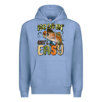 Colony Blue hookin' ain't easy Premium Hoodie - MaliasSmallBusiness