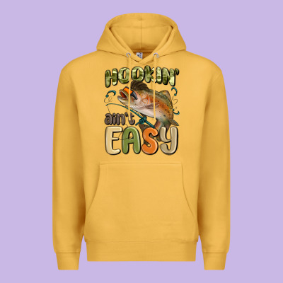 Premium Hoodie hookin' ain't easy