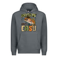 Rock hookin' ain't easy Premium Hoodie - MaliasSmallBusiness