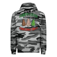 Slate Camo farm fresh christmas trees Premium Hoodie - MaliasSmallBusiness