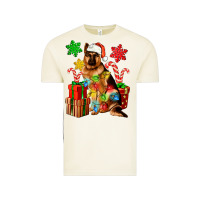 Vintage Arctic christmas german shepherd Vintage Tee - Artiststas