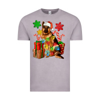 Vintage Zinc christmas german shepherd Vintage Tee - Artiststas