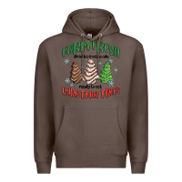 Coffee farm fresh christmas trees Premium Hoodie - MaliasSmallBusiness
