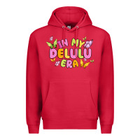 Cardinal in my delulu era Premium Hoodie - MaliasSmallBusiness