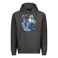Love Snowman Premium Hoodie | Teevron
