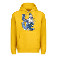 Lemon love snowman Premium Hoodie - MaliasSmallBusiness