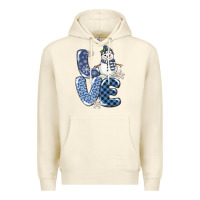 Sandshell love snowman Premium Hoodie - MaliasSmallBusiness