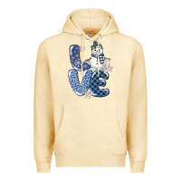 Pina Colada love snowman Premium Hoodie - MaliasSmallBusiness