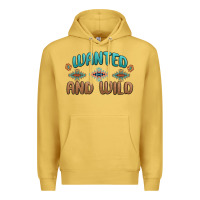 Antique Gold wanted and wild Premium Hoodie - MaliasSmallBusiness
