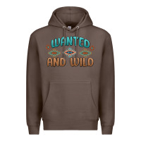 Coffee wanted and wild Premium Hoodie - MaliasSmallBusiness