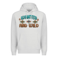 Dove Grey wanted and wild Premium Hoodie - MaliasSmallBusiness
