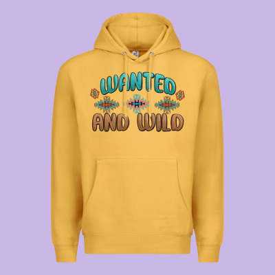 Premium Hoodie wanted and wild
