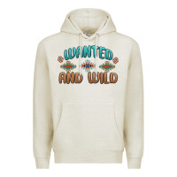 Oatmeal Heather wanted and wild Premium Hoodie - MaliasSmallBusiness