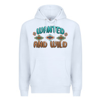 White wanted and wild Premium Hoodie - MaliasSmallBusiness