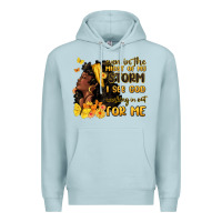 Blue Mist even in the midst of my storm i see god Premium Hoodie - MaliasSmallBusiness