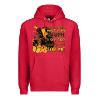 Cardinal even in the midst of my storm i see god Premium Hoodie - MaliasSmallBusiness
