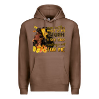 Chestnut even in the midst of my storm i see god Premium Hoodie - MaliasSmallBusiness