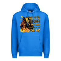 True Royal even in the midst of my storm i see god Premium Hoodie - MaliasSmallBusiness