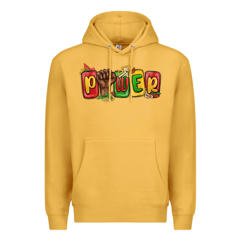 Power Juneteenth Premium Hoodie by MaliasSmallBusiness | Teevron