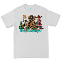 Dove Grey merry christmas y'all christmas trees Premium Tee - CowhideDigitalArt