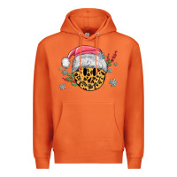 Carrot leopard smiley face Premium Hoodie - MaliasSmallBusiness