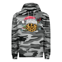 Slate Camo leopard smiley face Premium Hoodie - MaliasSmallBusiness