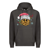 Smoke leopard smiley face Premium Hoodie - MaliasSmallBusiness
