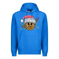 True Royal leopard smiley face Premium Hoodie - MaliasSmallBusiness