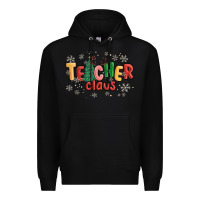 Black teacher claus Premium Hoodie - MaliasSmallBusiness
