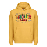 Mustard teacher claus Premium Hoodie - MaliasSmallBusiness